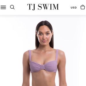 TJ Swim bikini in mauve
